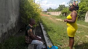 Street Boy Lures Orange Seller Inside Uncompleted Building And Fucks Her Till He Cums