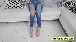 Petite Blondie Teen 18+ Seduced Near The Lake By Muscular Bald Dude - Joey White Jmac