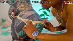 This alternative babe can't get enough of big black cock