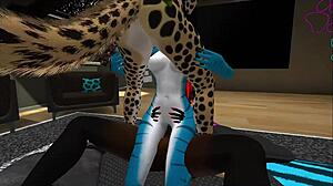 Sunny gets double teamed by shemales 😏