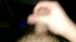 uncut cock masturbation