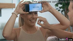 Stepdaughter Leana Lovings And Stepmom Bunny Madison Sharing