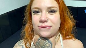 young girl sucks after beach arrival