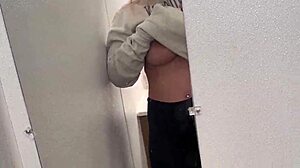 Watch Curvy Babe Get Fucked In Public Shower!