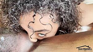 Petite performer handles huge bbc in stretching scene