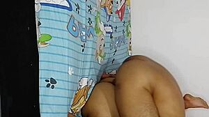 fucking the slut wife rough and hard in the room of my step brother and he enter