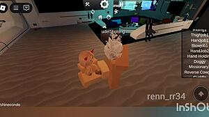 Blonde Gets Fucked By Catboy In Roblox