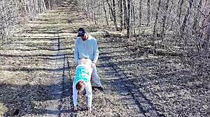 Watch Curvy Babe Get Fucked In Public Shower!