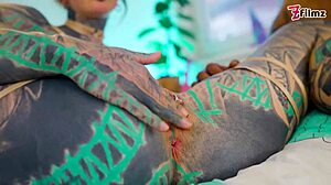 This alternative babe can't get enough of big black cock