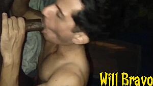 grindr cruising: sucked angolan guy's big cock, then took it