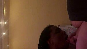 homemade amateur ebony blowjob