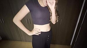 i watch my best friend's blonde wife masturbate submissively