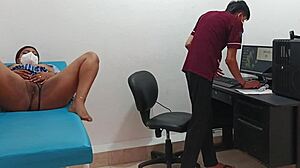 Perverted Doctor Pounds Horny Teen Pussy