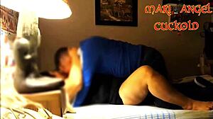 Lover Teaches Cuckold How To Fuck Wife