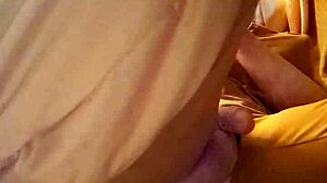 attractive trans woman with big ass using dildo