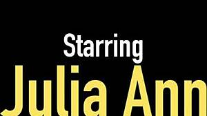 why is pussy-loving milf julia ann creaming while finger-fucking siri pornstar?