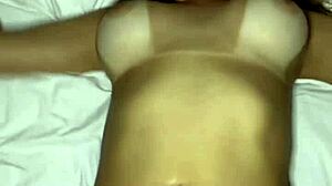 fucking with neighbor leads to squirting orgasm on monster cock