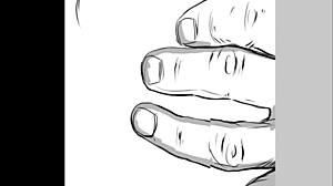 Speed drawing captures ffm threesome by artist kramer krameroff