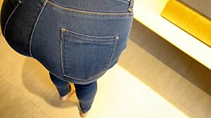 i watch my big tits bounce as i fuck this horny slut in front of the mirror till she cums hard