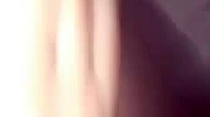 Fingering That Shaved Pussy With Intense Pleasure