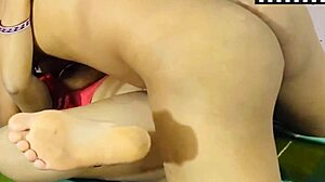 Colombian Bride Receives Facial Cumshot from Homemade Fucking