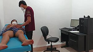 Perverted Doctor Pounds Horny Teen Pussy