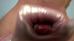 Handjob And Prostate Massage In Gloves