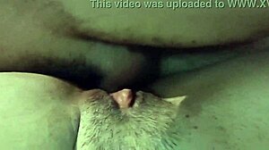 me and my wife havin a delicious bareback fuck at home, she's so ninfeta and hot