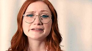 Redhead's Nipples Pulled And Facesitted By Busty Dominant Milf