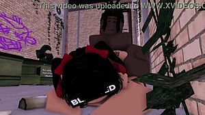 Rice Bunny Takes Big Black Cock In Alleyway For Intense Pleasure