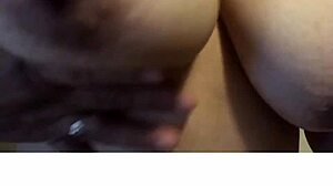 Madurita coworker sends horny videos of huge tits and pussy