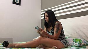 colombian big ass lesbians enjoy scissoring sex