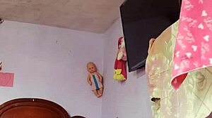 i had a rich cumshot alone in my step mother-in-law's room sniffing panties