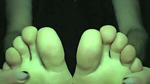 Suggestive Post-Workout Footrub With Fingering And Toe Play