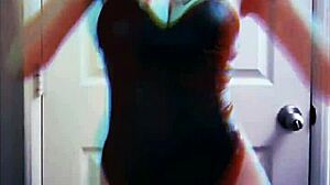 aesthetic hot girls in leather and stockings