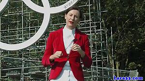 english milf gets doggystyled then throated