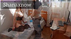 i feel the 18yo teen thief blowjob deepthroat spank and cum