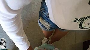 Me Quit� El Cond�n Y La Prostituta Recibe Todo El Semen Dentro