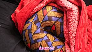 The horny latina in leggings craves rough sex.