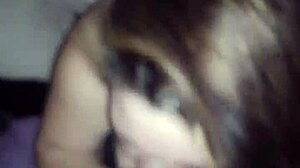 Nikki BBW ile büyüleyici sakso ve el işi!