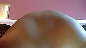 horny latina slut wrecks her asshole with cum