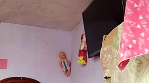 i had a rich cumshot alone in my step mother-in-law's room sniffing panties