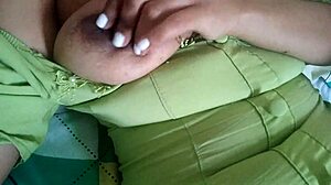 Stepmother Loves Wet Pussy Before Shopping And Masturbates Well