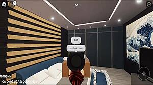 Roblox condo getting fucked and creampied by random club guy