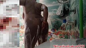 I m bath in bathroom with pussy fucking you guess what happens next.