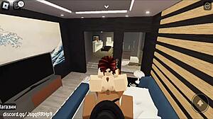 Roblox condo getting fucked and creampied by random club guy