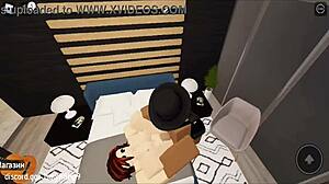 Roblox condo getting fucked and creampied by random club guy
