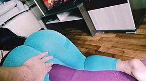 after gym workout i fucked her hard