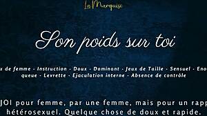 Son poids sur toi - french audio porn for women