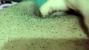 pov busty young girl touches her juicy pussy in minnie shorts, moaning while fingering intensely